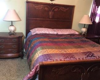 Pulaski Furniture Co Tiger Oak Full Sz.