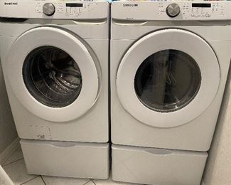 Samsung 2020 Washer and Dryer with Storage! $1,250 for set