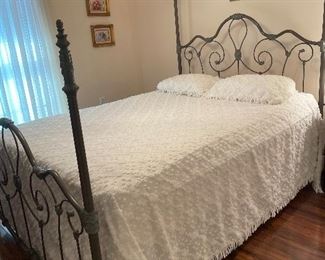 Iron  Queen  Bed $600