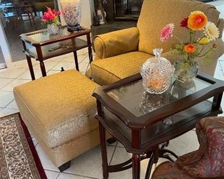 Three Shadow Box End Tables $250 Each 