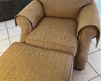 Matching Flexsteel Chair and Ottoman $600