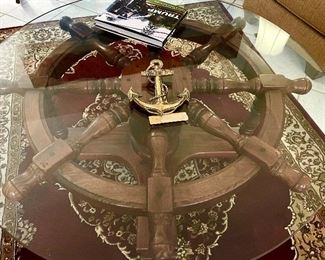 Nautical Ship’s Wheel $500