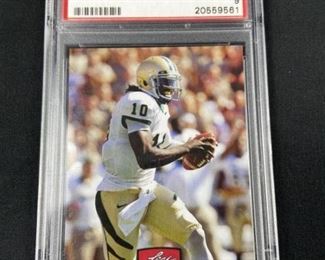 For your consideration is this 2012 Leaf Draft Robert Griffin III PSA Mint 9