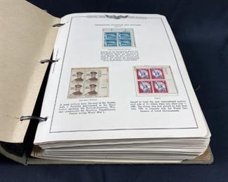 For your consideration is this U.S. Stamp Plate Block Album, LOADED.  Wow!  Approx. 90% + full!  Lots of face value and collector value here!  Too many pages to photograph.