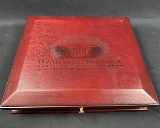 For your consideration is this US Presidential Dollar Coins Collection Box, Empty