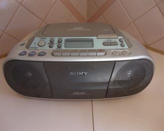 Sony CD player/radio