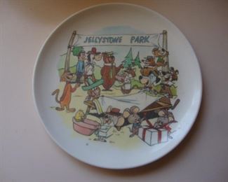 Vintage melmac Flintstones plate