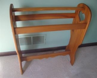 Quilt rack