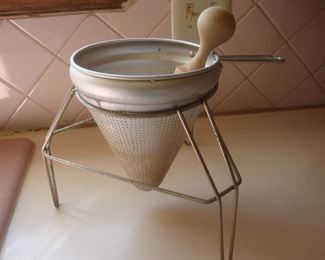 Vintage colander