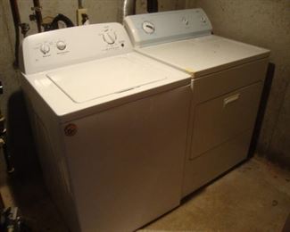 Roper washing machine, Kenmore gas dryer