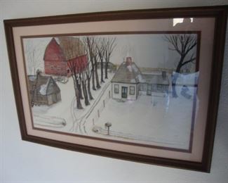 Framed print