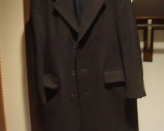 Vintage black overcoat