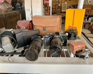 Vintage cameras