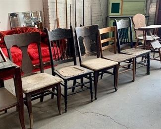 Vintage and Antique Wooden Chairs