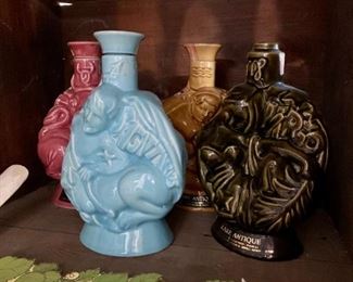Vintage Collectible Zodiac Liquor Bottles