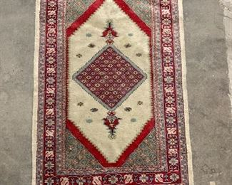 Cream/ Red/ Green Rug