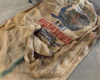 burlap bags