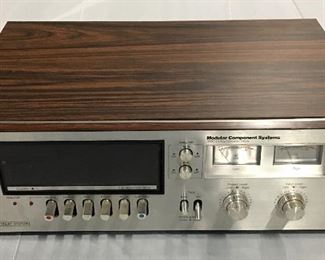 MCS Silver Face Cassette deck player 