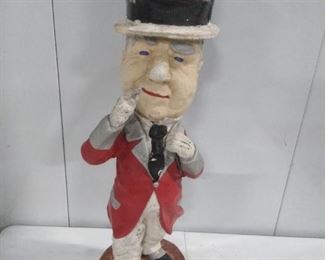 WC FIELDS STONE STATUE