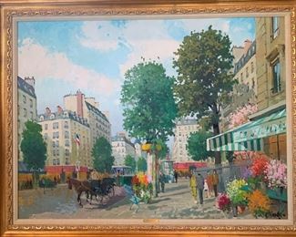 Constantin Kluge - Oil on Canvas / 38x51"