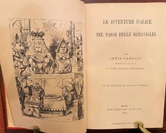 Rare First Edition of Alice in Wonderland
