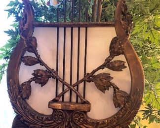 Antique French music stand