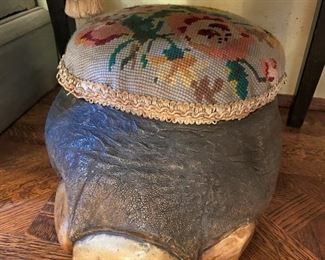 Elephant foot stool