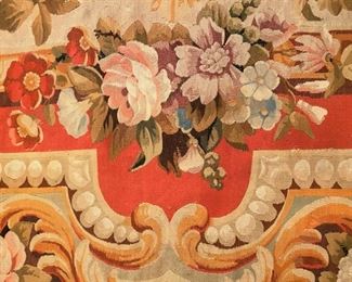 Palace size Antique Aubusson rug!  Immaculate condition for it’s age.  Gorgeous colors!