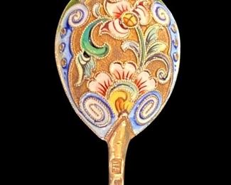 Russian gilt spoons