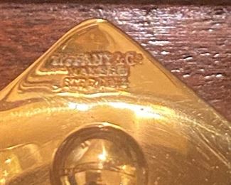 Tiffany & Co. - gold wash nut dishes (Set of 8)