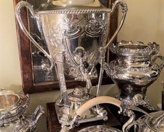 Georgian Sheffield Samovar
