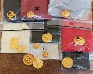 Amazing Chanel buttons ready to be re-purposed into charms, necklaces, pendants and bracelets!