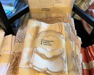 Gorgeous hand made linens