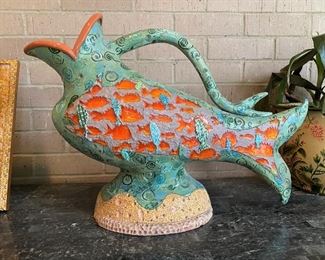 This is the BEST FISH PITCHER EVER!  And…it’s really big