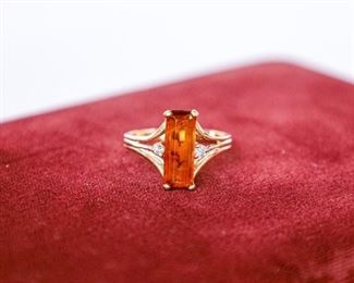 14k Citrine 
