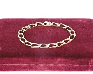 14k men's bracelet 