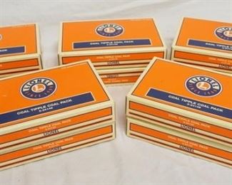 1006 LOT OF 10 LIONEL COAL TIPPLE COAL PACKS 6-24148
