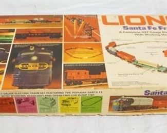 1009 LIONEL SANTA FE FREIGHT SET W/ ORIGINAL BOX NO. 6-1383
