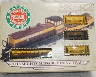 1018 K-LINE *THE MIGHTY MISSABE MINING TRAIN* O27 GAUGE MODEL TRAIN SET W/ ORIGINAL BOX
