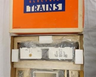 1031 LIONEL ELECTRIC TRAINS OPERATING MILK CAR 6-9220 W/ ORIGINAL BOX
