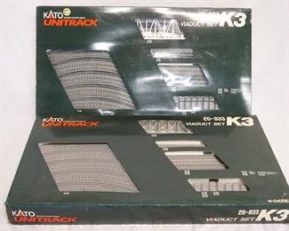 1054 2 KATO UNITRACK N GAUGE SETS 20-833 K3
