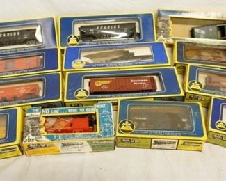 1060 13 AHM HO GAUGE MODELS W/ ORIGINAL BOXES
