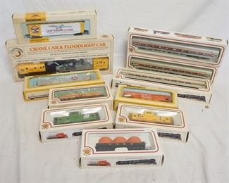 1097 11 BACKMANN HO GAUGE MODEL TRAINS
