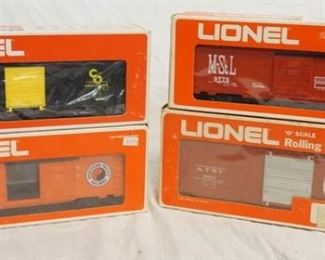 1149 4 LIONEL MODEL TRAINS
