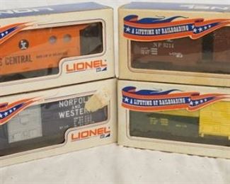 1151 4 LIONEL *A LIFETIME OF RAILROADING* MODEL TRAINS
