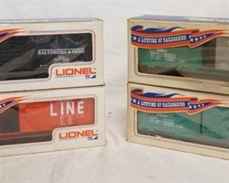 1156 4 LIONEL MPC *A LIFETIME OF RAILROADING* MODEL TRAINS
