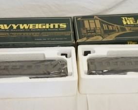 1185 2 K-LINE THE HEAVYWEIGHTS O GAUGE PASSENGER CAR MODELS, NYC *SARAH BERNHARDT* COACH K-1231 & NYC *CROCUS* COACH K-1186
