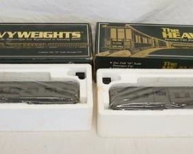 1186 2 K-LINE THE HEAVYWEIGHTS O GAUGE PASSENGER CAR MODELS, NYC DINING CAR K-512 & NYC 20TH CENTURY LTD RAILWAY POST OFFICE CAR K-70-4808
