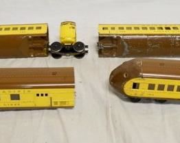1192 3 LIONEL UNION PACIFIC O GAUGE STREAMLINER,752, 753, 753 & 754
