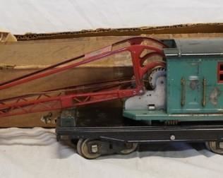 1193 LIONEL NO. 219 DERRICK FOR STANDARD TRACK APP. 22 3/4 IN L 
